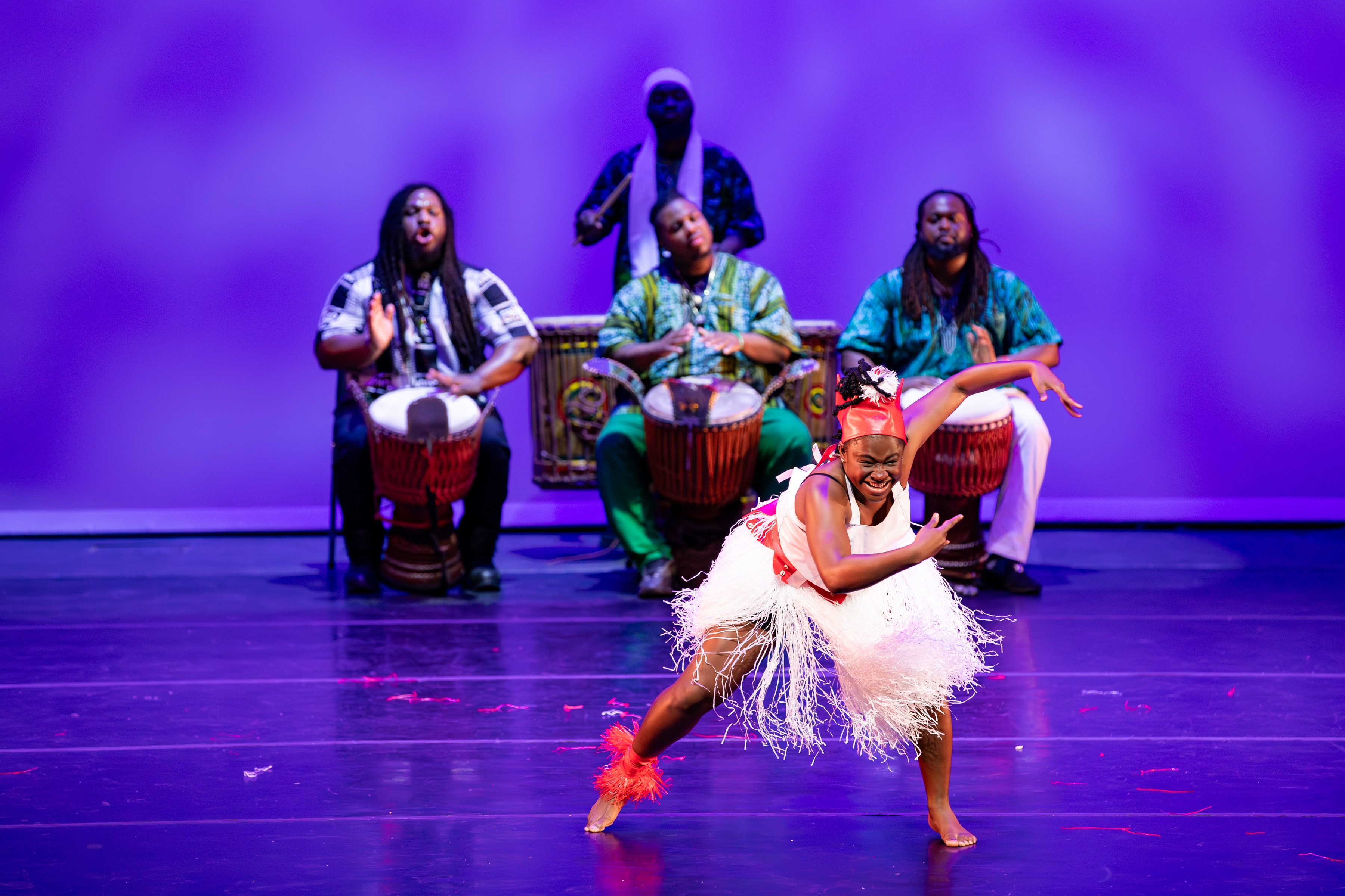 Kofago Dance Ensemble performance on stage